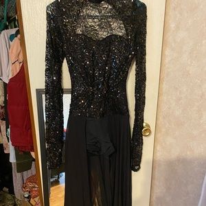 Adult Small black Dance costume!